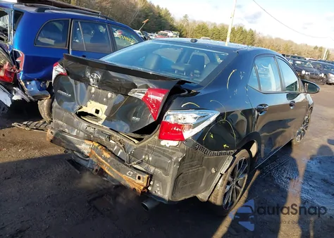 2017 Toyota Corolla Se from USA, damaged, VIN 2T1BURHE0HC896576